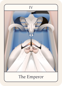 The Emperor tarot card