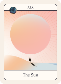 The Sun tarot card